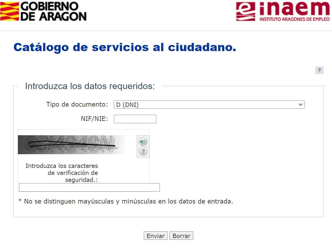  renovar demanda de empleo en aragon 